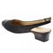 Trotters Dea - Women's Adjutable Dress Shoes - Black Quilte - back34