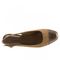 Trotters Dea - Women's Adjutable Dress Shoes - Bronze Croco - top