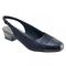 Trotters Dea - Women's Adjutable Dress Shoes - Dk Blue Croc - main