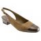 Trotters Dea - Women's Adjutable Dress Shoes - Bronze Croco - main