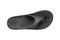 Telic Flip Flop Arch Supportive Recovery Sandal - Unisex - Black Top