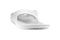 Telic Flip Flop Arch Supportive Recovery Sandal - Unisex - White Angle2