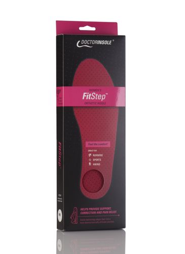 Doctor Insole FitStep - Women's Custom-Grade Orthotic Shoe Inserts - Box