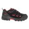 Propet Ridgewalker Low Men's Hiking Shoes - Black/Red - Outer Side