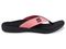 Spenco Pure Women's Recovery Sandal - Salmon - Side