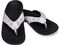 Spenco Breeze Women's Sandal - Black/Silver - Pair