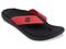 Spenco Pure Men's Recovery Supportive Sandal - Red - Profile main