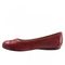 Softwalk Napa - Women's Flats with Arch Support - Red Nu - inside