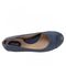 Softwalk Napa - Women's Flats with Arch Support - Navy - top