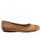 Softwalk Napa - Women's Flats with Arch Support - Cognac Nu - outside