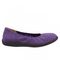 Softwalk Hampshire Women's Cushioned Ballet Flat - Elec Violet - outside