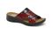 Dr. Comfort Karen Women's Sandals - Red Combo - main