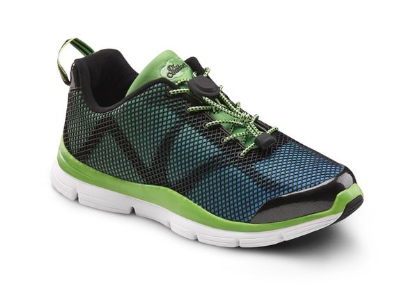 Dr. Comfort Katy Women's Athletic Shoe - Green/Turquoise - main