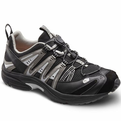 Dr. Comfort Performance X Men's Double Depth Casual Shoe - Black main