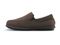 Dr. Comfort Relax Men's Slippers - Chocolate - left_view