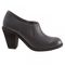 Softwalk Fargo Women's Cushioned Heel Shoe - Dark Grey - outside