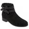 Trotters Luxury Women's Comfort Boot - Black Suede - main