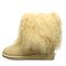 Bearpaw Boo - Women's 7 Inch Furry Boot - 1854W  731 - Yellow - Side View