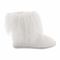 Bearpaw Boo - Women's 7 Inch Furry Boot - 1854W - White side