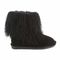 Bearpaw Boo - Women's 7 Inch Furry Boot - 1854W - Black side