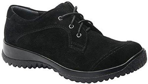 Drew Hope - Women's Rugged Lace - Black Suede