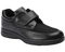 Drew Journey II - Men's - Velcro Strap Shoes - A7cc Blk/Blk Stch