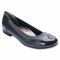 Ros Hommerson Rebecca - Women's - Cushioned Slip On Flat - Navy Lea/Pat