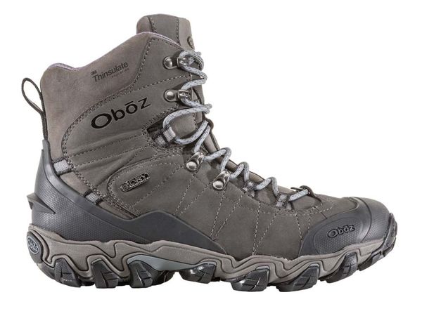 Oboz Bridger 8 Inch Insulated Men's Waterproof Hiking Boots - Free Ship