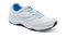 Vionic Kona Women's Orthotic Athletic Shoe - White Blue 1angle