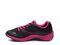 Vionic Kona Women's Orthotic Athletic Shoe - Black/Fuchsia 3side