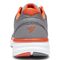 Vionic Ngage 1.0 - Men\'s Lace-Up Sneaker - Grey/Orange - 5 back view.jpg