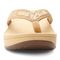 Vionic Pacific High Tide  - Women's Platform Sandal - Gold Cork