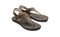 Olukai Eheu Women's Leather Slingback Sandals - Clay / Dark Java - Pair