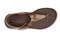 Olukai 'Eheu - Women's Comfort Sandal - Bronze / Kona Coffee - Top
