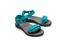 Olukai Luana Girl's Comfort Adjustable Strap Sandals - Blue Crush / Pale Grey - Pair