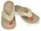 Spenco Candy Stripe - Women's Supportive Sandals - Tan - Pair