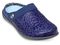 Spenco Alicia Women's Leather Supportive Slides - Navy - Profile main