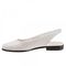 Trotters Lucy Women's Slingback Casual Shoe - Off White - inside