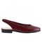 Trotters Lucy Women's Slingback Casual Shoe - Black Cherry - outside