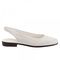 Trotters Lucy Women's Slingback Casual Shoe - Off White - outside