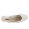 Trotters Lucy Women's Slingback Casual Shoe - Off White - top