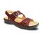 Revere Barcelona - Women's Sandals with Removable Insoles - Barcelona Red Croc