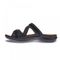 Revere Rio - Women's Adjustable Slide - sandal Onyx/Black Lizard