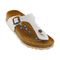 Sanosan Sietelunas Geneve Women's Comfort Reflexology Sandals - Grey Croco Leath Top