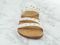 Revitalign Playa Slide Women's Comfort Sandal - White front
