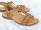 Revitalign Flora T-Bar Convertible Comfort Sandal - Tan angle pair