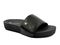 Revitalign Breezy Slide Comfort Wedge Sandal - Black 1