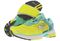 Spira Scorpius II Women's Stability Running Shoes with Springs - 7 Neon Yellow / Teal / White