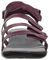 Propet Aurora - Women's Leather Adjustable Sandals - Plum