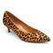 Vionic Kit Josie - Women's Heels with Arch Support - Tan Leopard